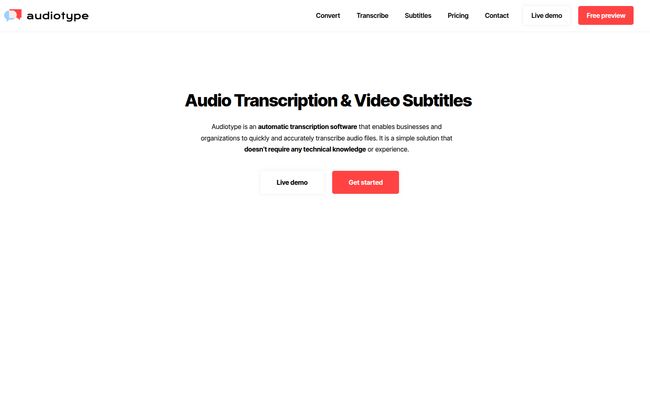 Audiotype