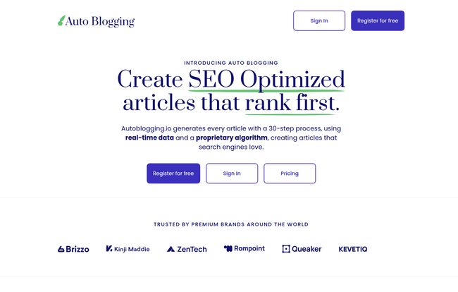 Auto Blogging