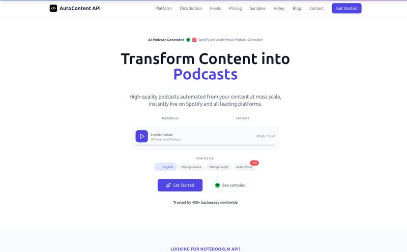 AutoContent API