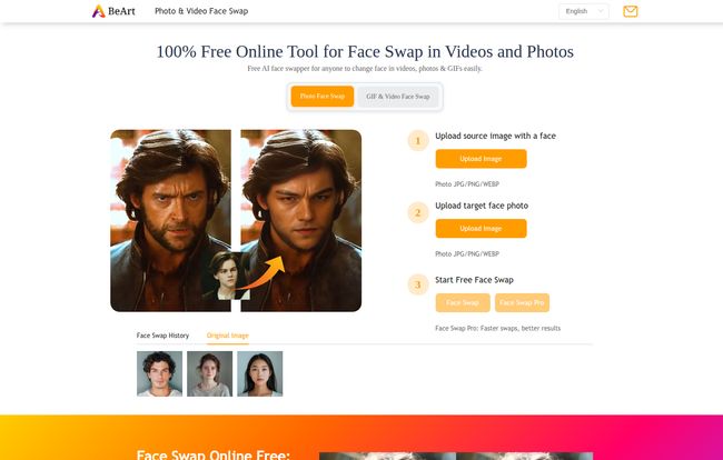 BeArt AI Face Swap