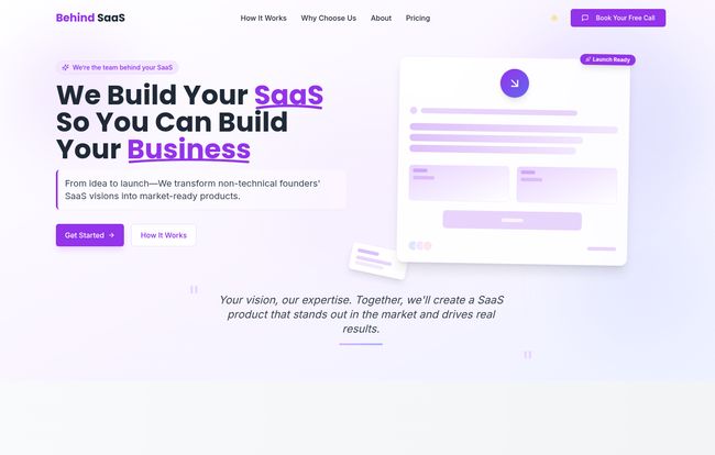Behind SaaS