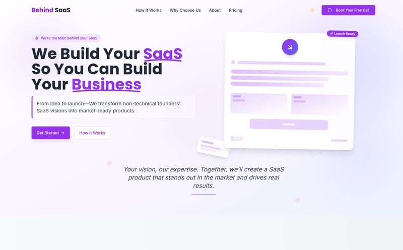 Behind SaaS