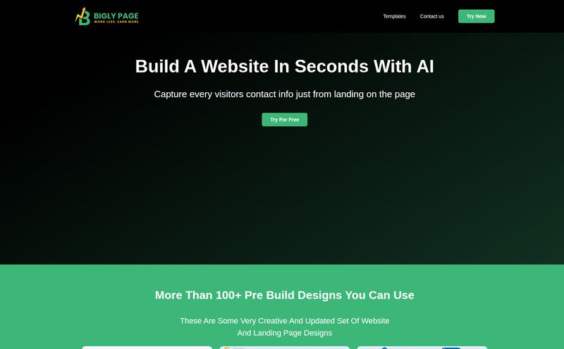 Bigly Pages AI Builder