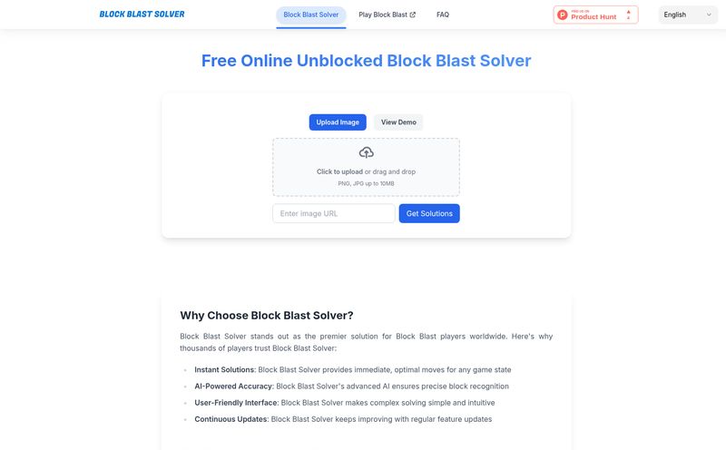 Block Blast Solver