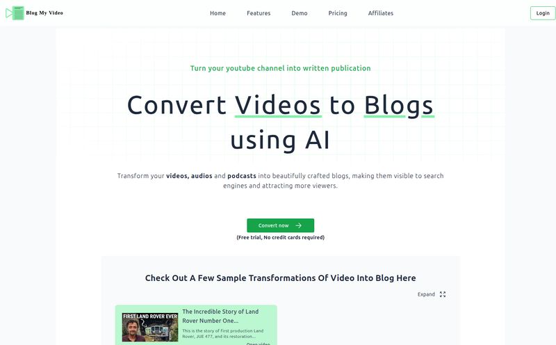 BlogMyVideo