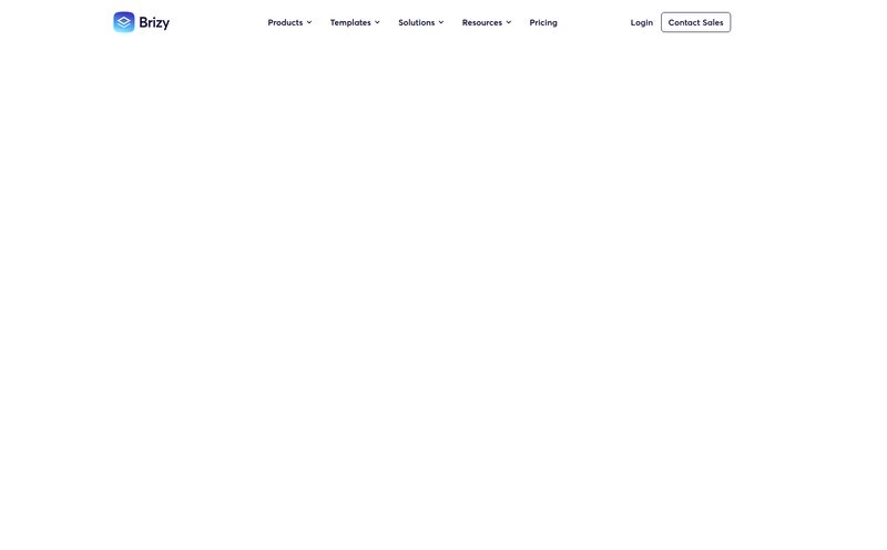 Brizy AI Website Builder