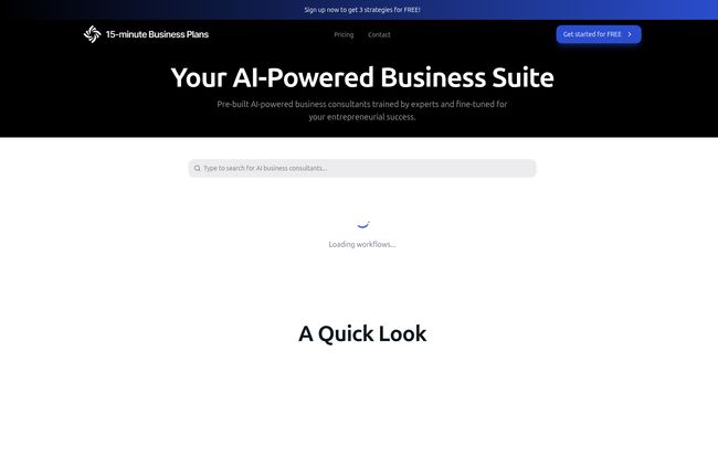 Business Plan Factory