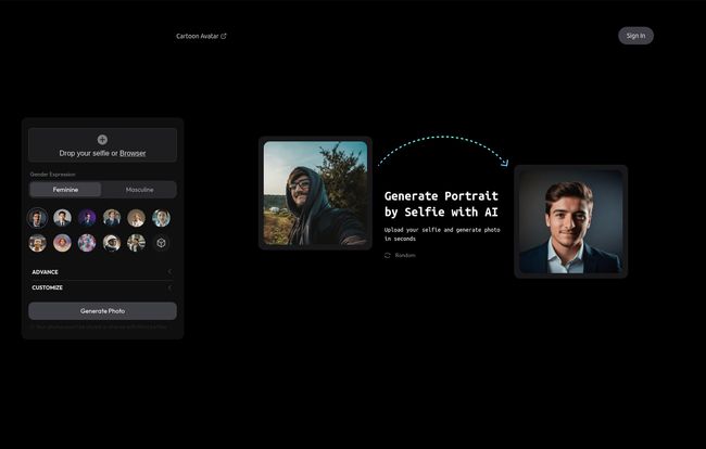 Business Portrait AI