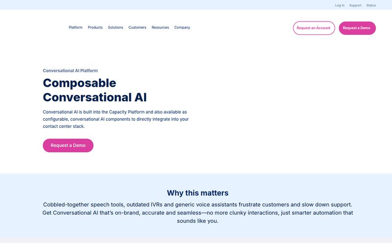 Capacity Conversational AI Software