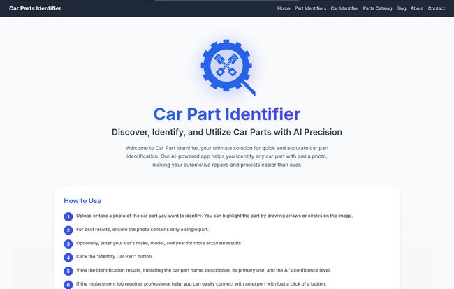 Car Part Identifier