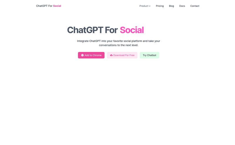 ChatGPT For Social
