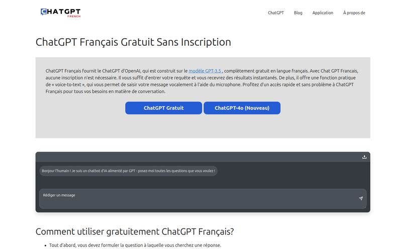 ChatGPT Français