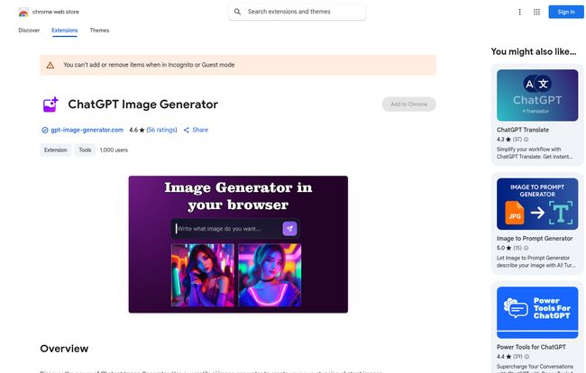 ChatGPT Image Generator