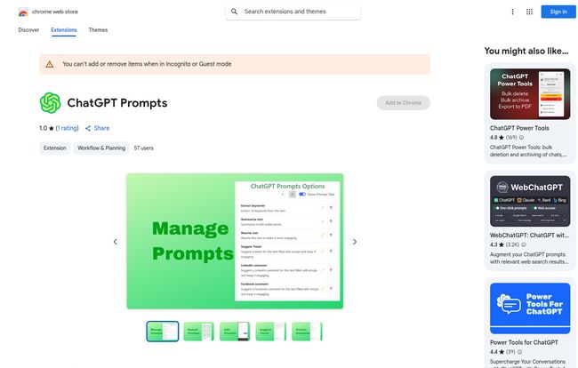 ChatGPT Prompts