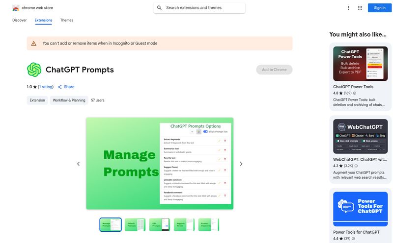ChatGPT Prompts