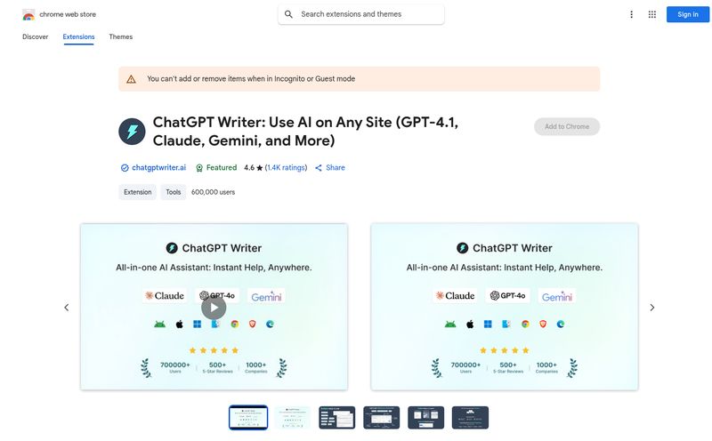ChatGPT Writer