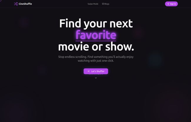 CineShuffle