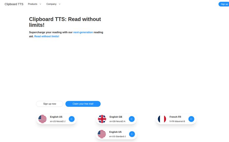 Clipboard TTS