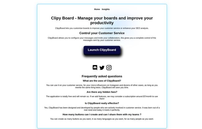 Clipy Board