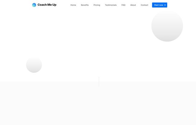 Coach Me Up