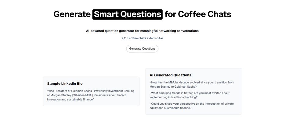 Coffee Chat AI