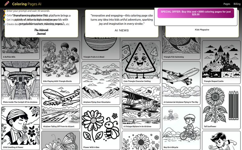 Coloring Pages AI