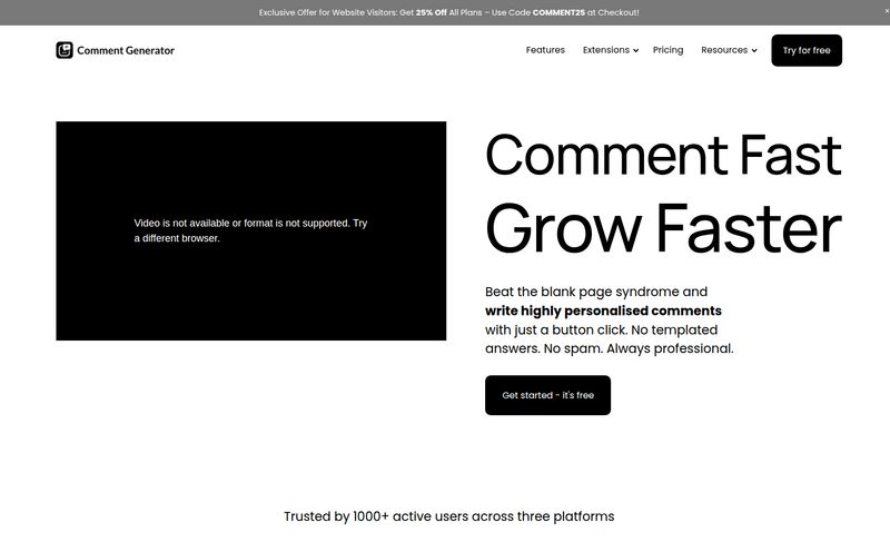 Comment Generator for Instagram