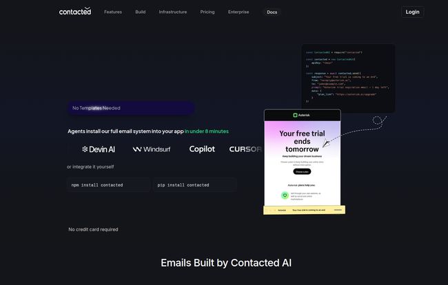 Contacted AI