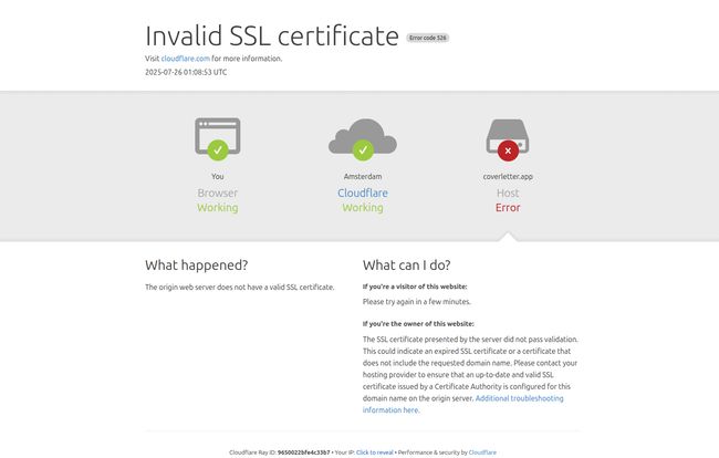 CoverLetter.app