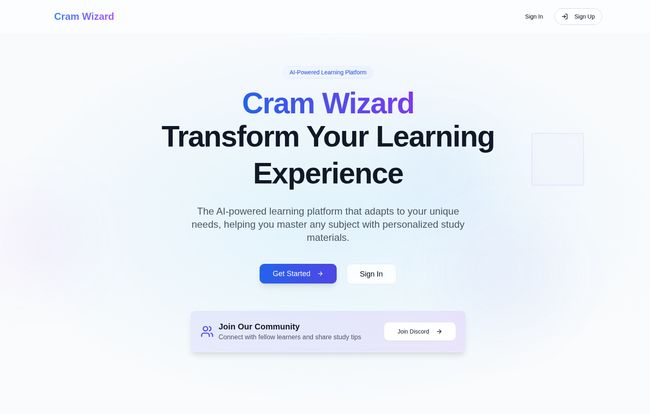 Cram Wizard