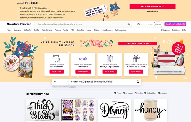 Creative Fabrica Font Generator