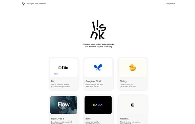 Creative Tools & Links