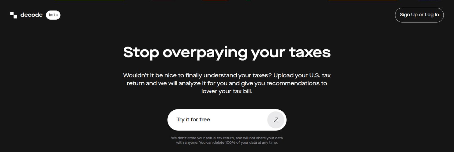 Decode.tax