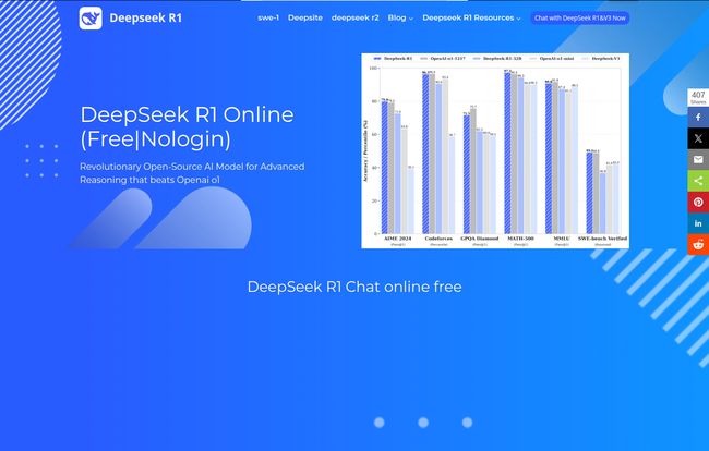 DeepSeek R1 Online