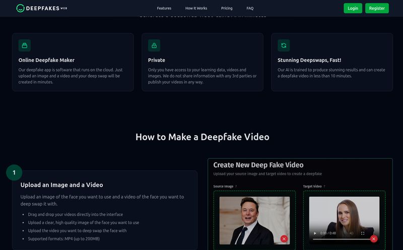 Deepfakes Web