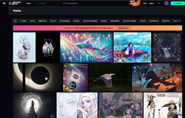 DeviantArt DreamUp