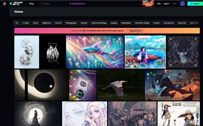DeviantArt DreamUp