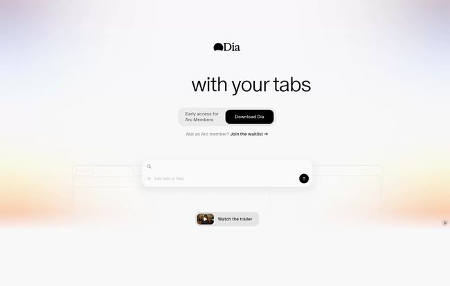 Dia from The Browser Company