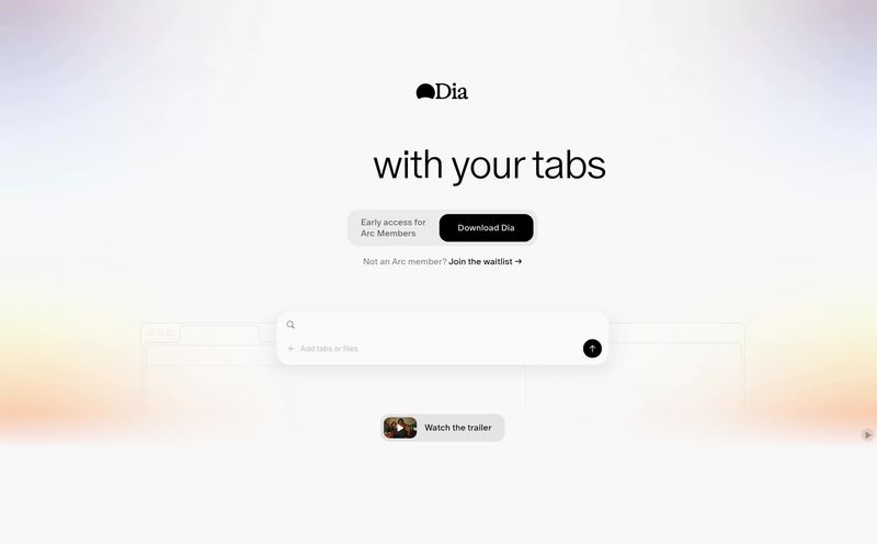 Dia from The Browser Company