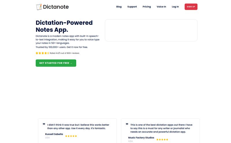 Dictanote