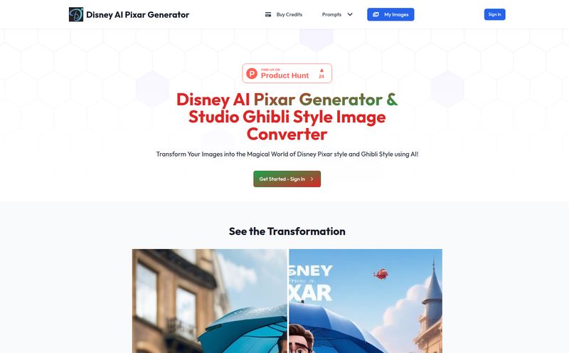 Disney AI Pixar Generator