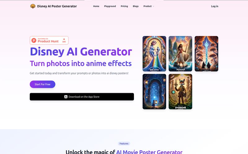 Disney AI Poster