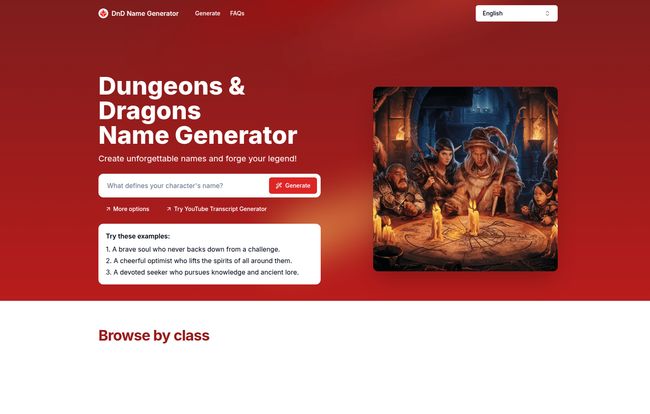 DnD Name Generator