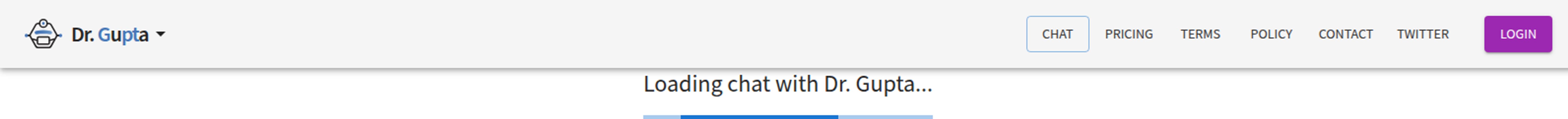 Dr. Gupta: AI Physician Chatbot