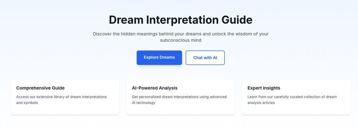 Dream Interpreter