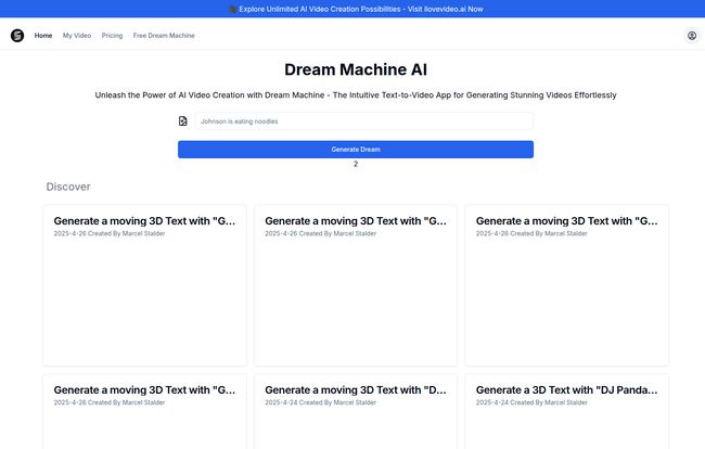 Dream Machine AI