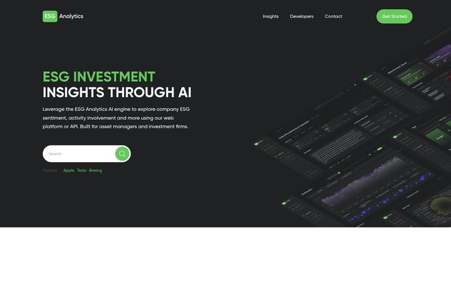 ESG Analytics