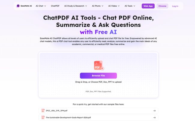 EaseMate ChatPDF AI