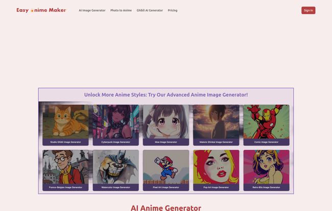 Easy Anime Maker