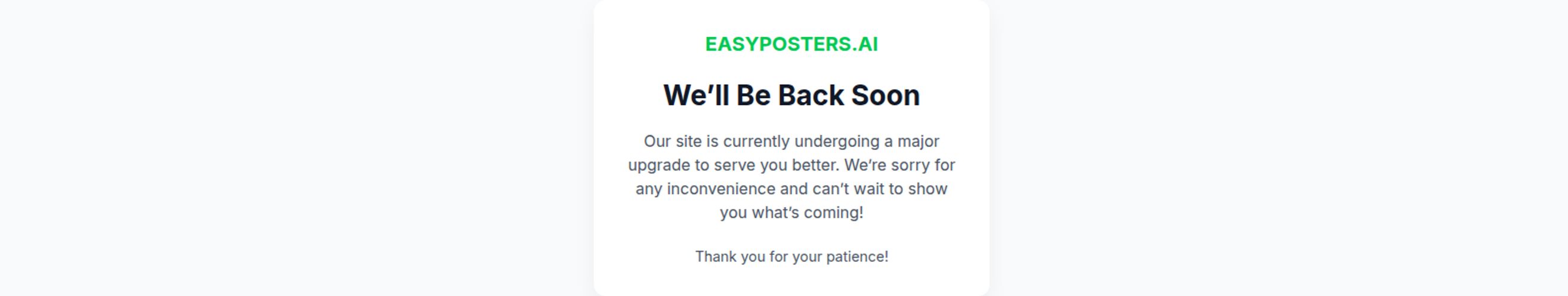 Easy Posters AI